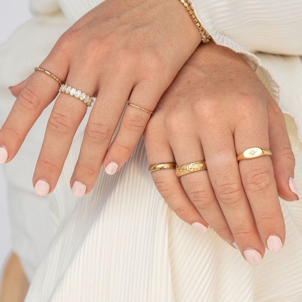 James Ring - Luisa Luxe gold jewellery