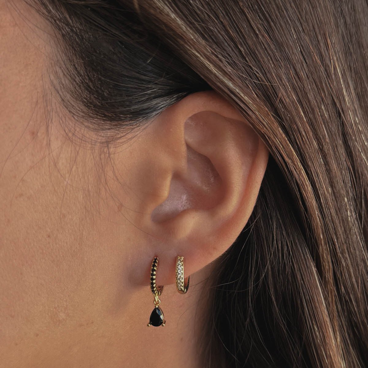 Jaz & Chey Earring Stack - Luisa Luxe gold jewellery