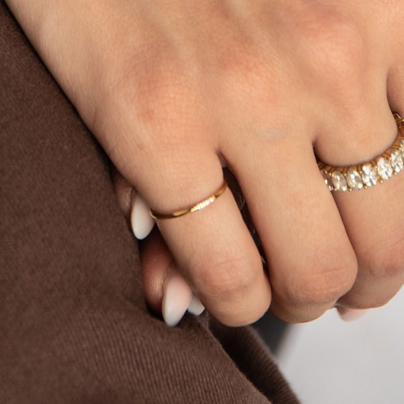 Keira Ring - Luisa Luxe gold jewellery