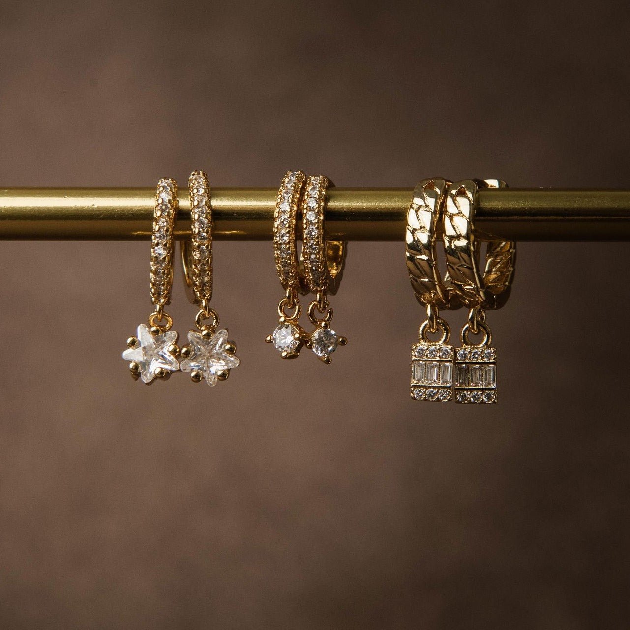 Leni Earrings - Luisa Luxe gold jewellery