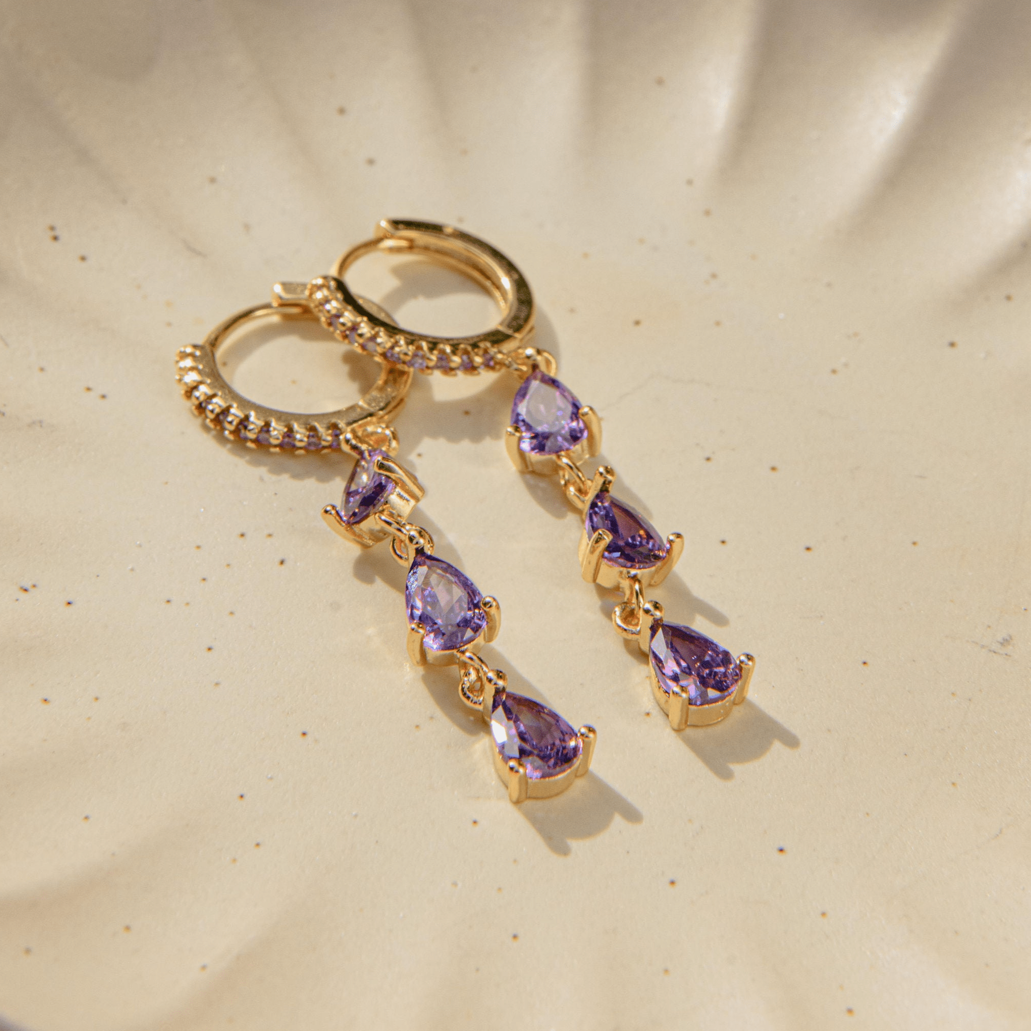 Lily Earrings - Luisa Luxe gold jewellery