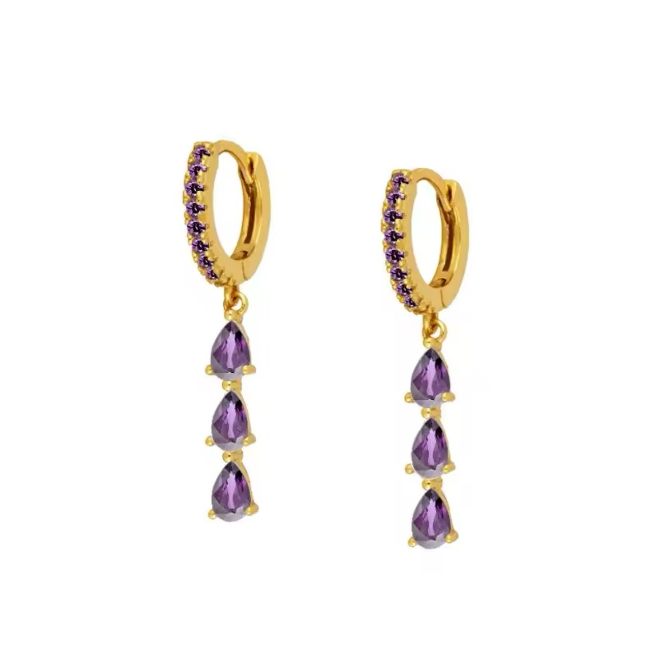 Lily Earrings - Luisa Luxe gold jewellery