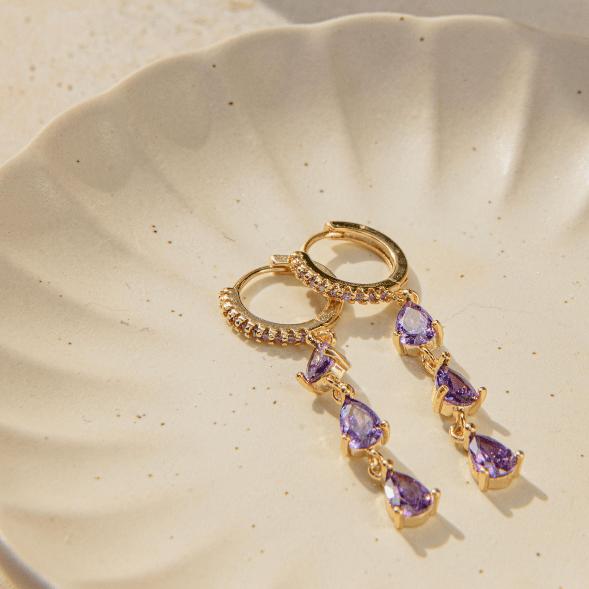 Lily Earrings - Luisa Luxe gold jewellery