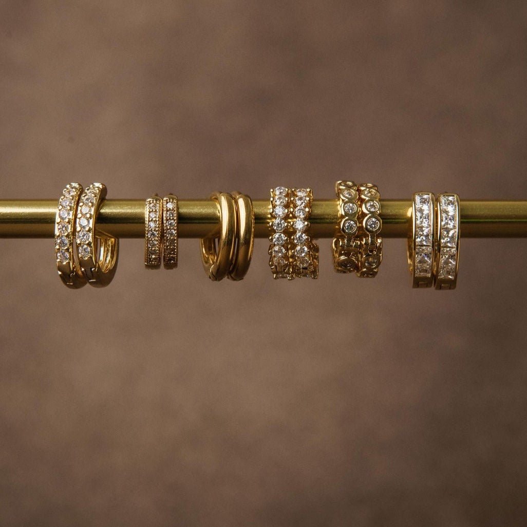 Lizzie Earrings - Luisa Luxe gold jewellery