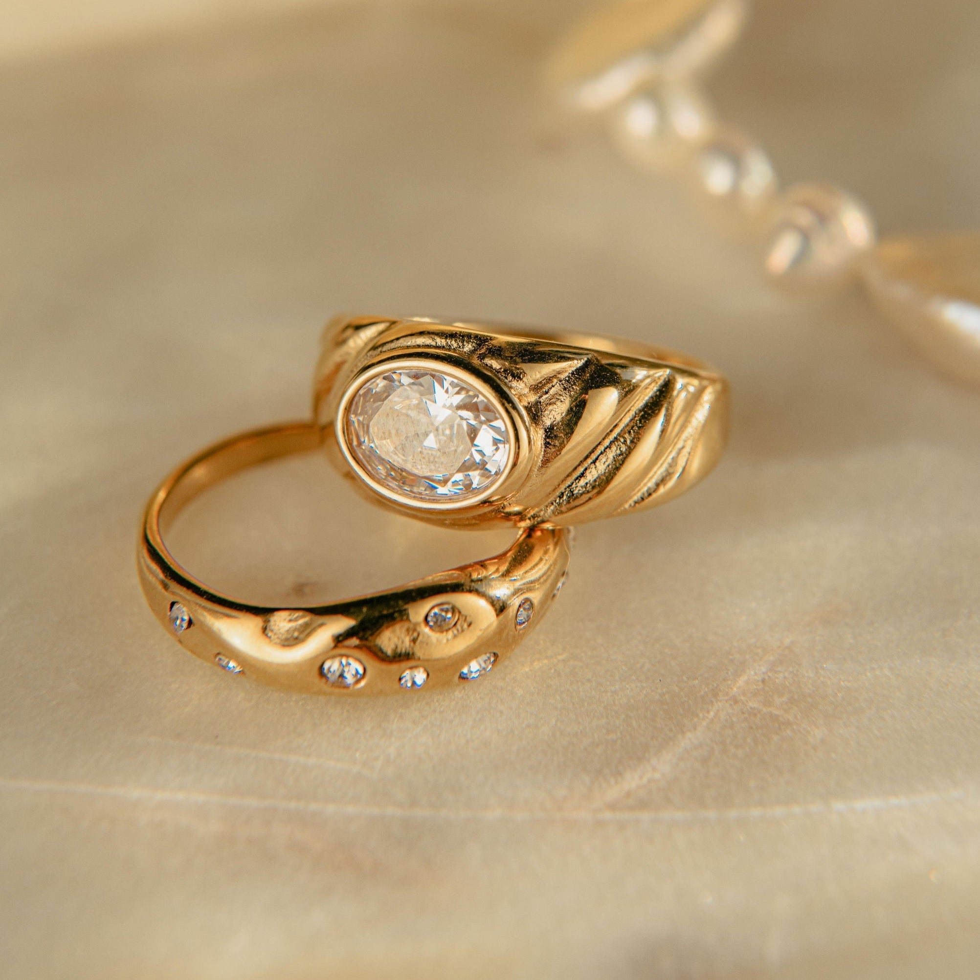 Lucerne Ring - Luisa Luxe gold jewellery