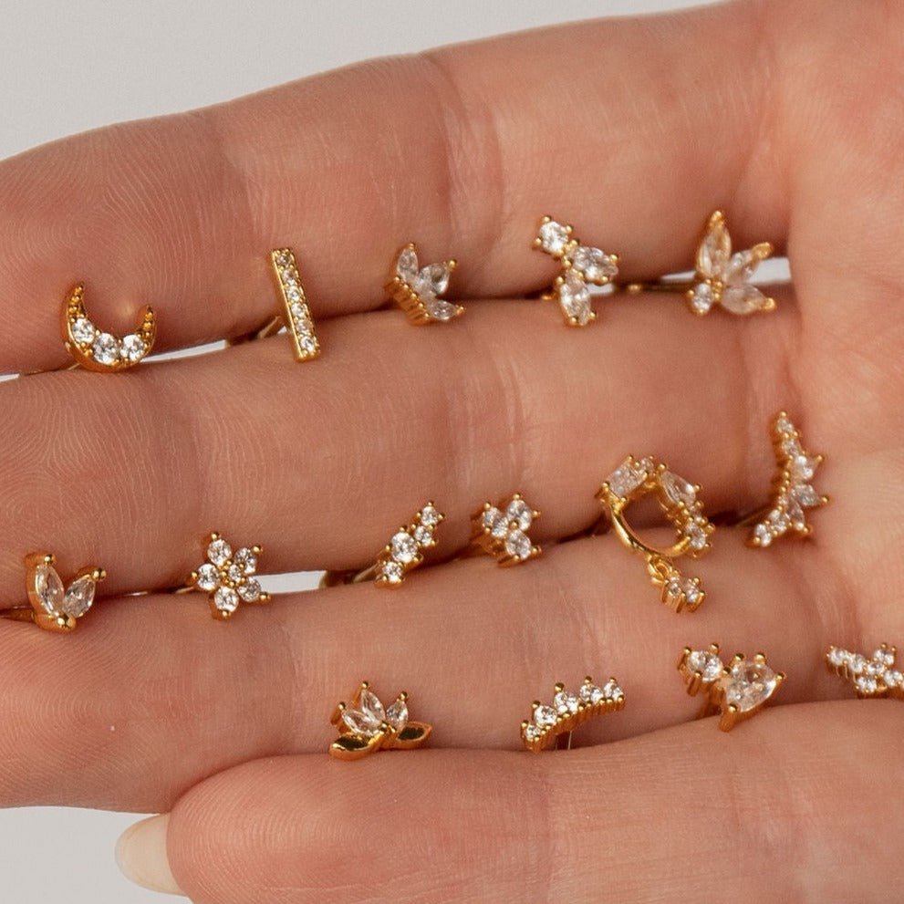 Lue Single Earring - Luisa Luxe gold jewellery