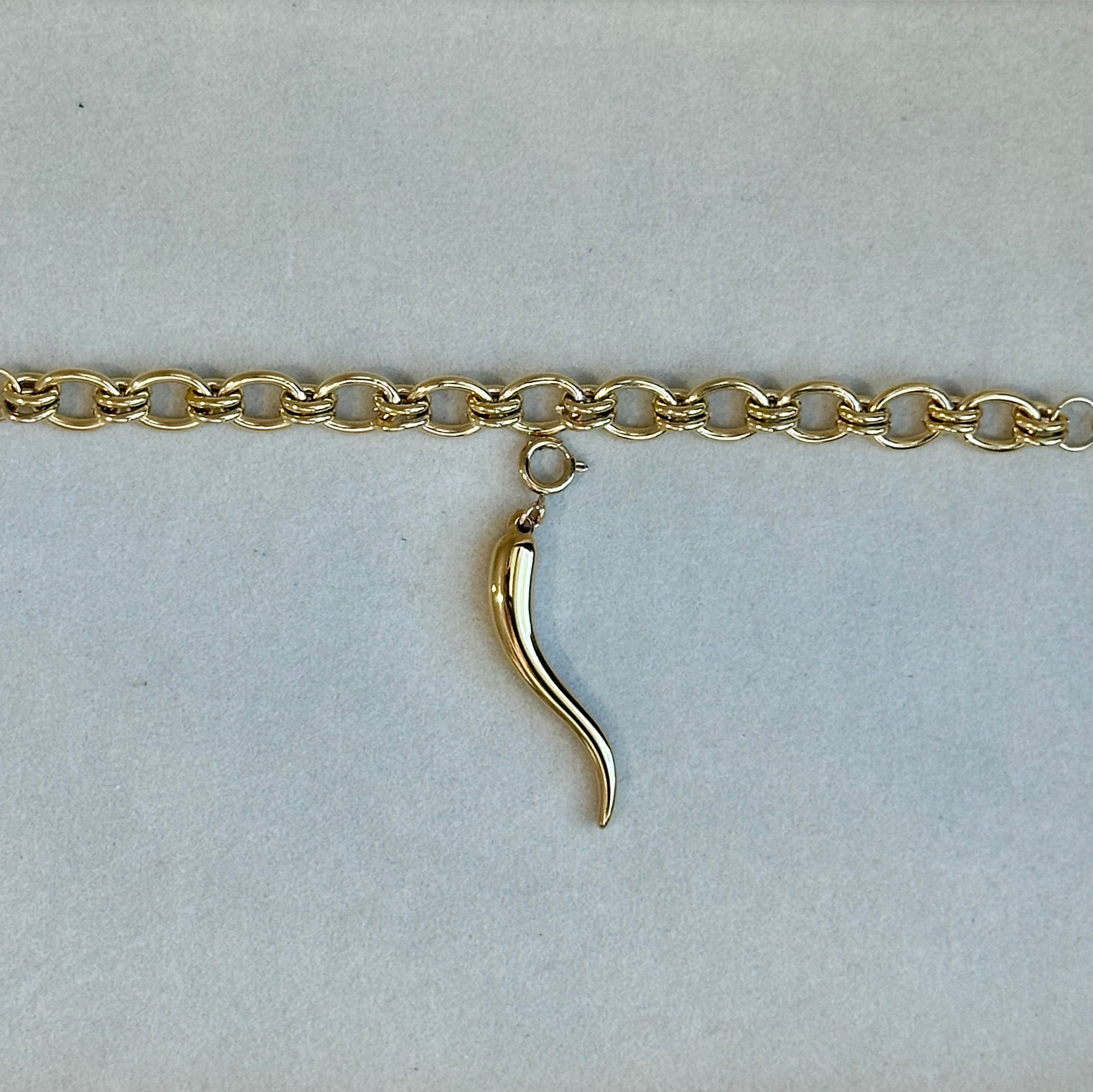Luxe Cornicello Charm - Luisa Luxe gold jewellery