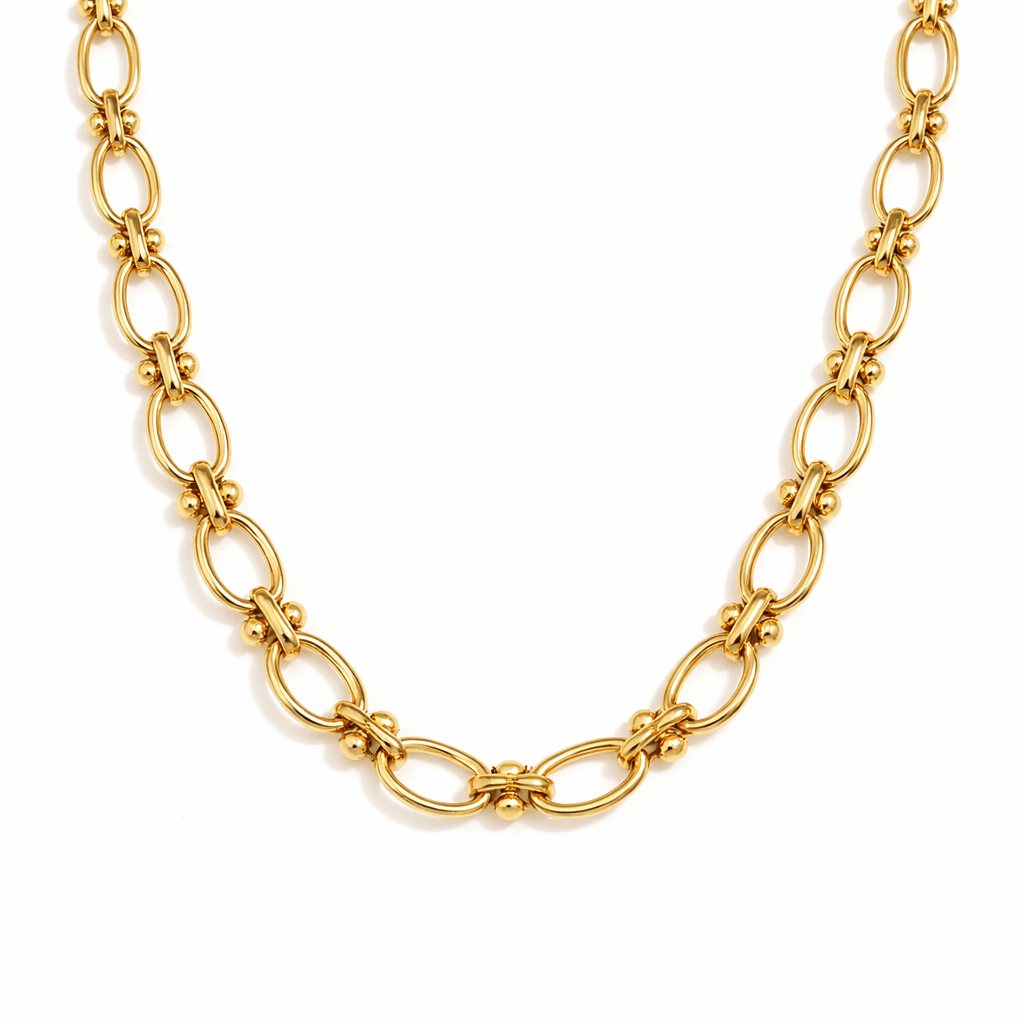 Luxe Link Necklace - Luisa Luxe gold jewellery