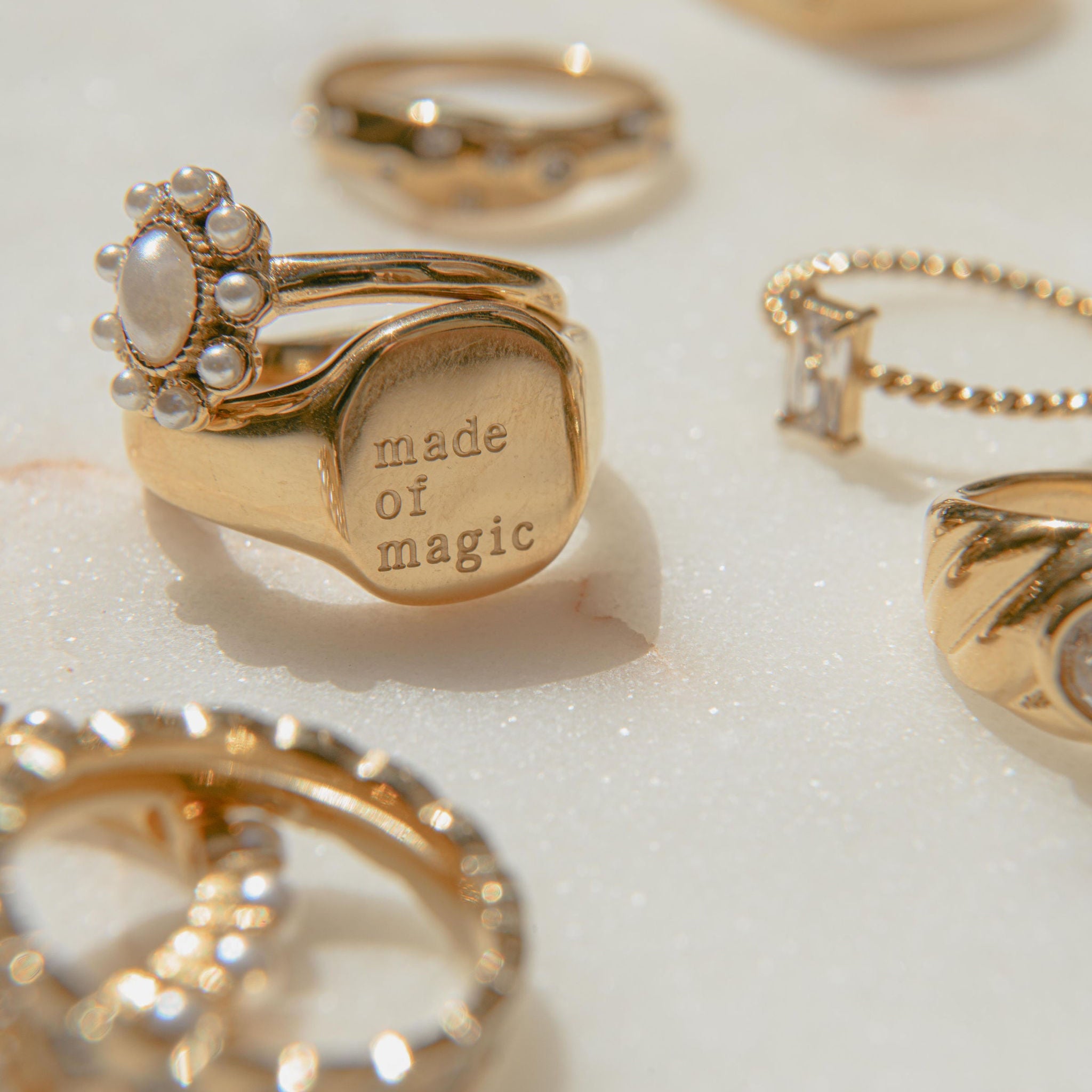 Made Of Magic Ring - Luisa Luxe gold jewellery
