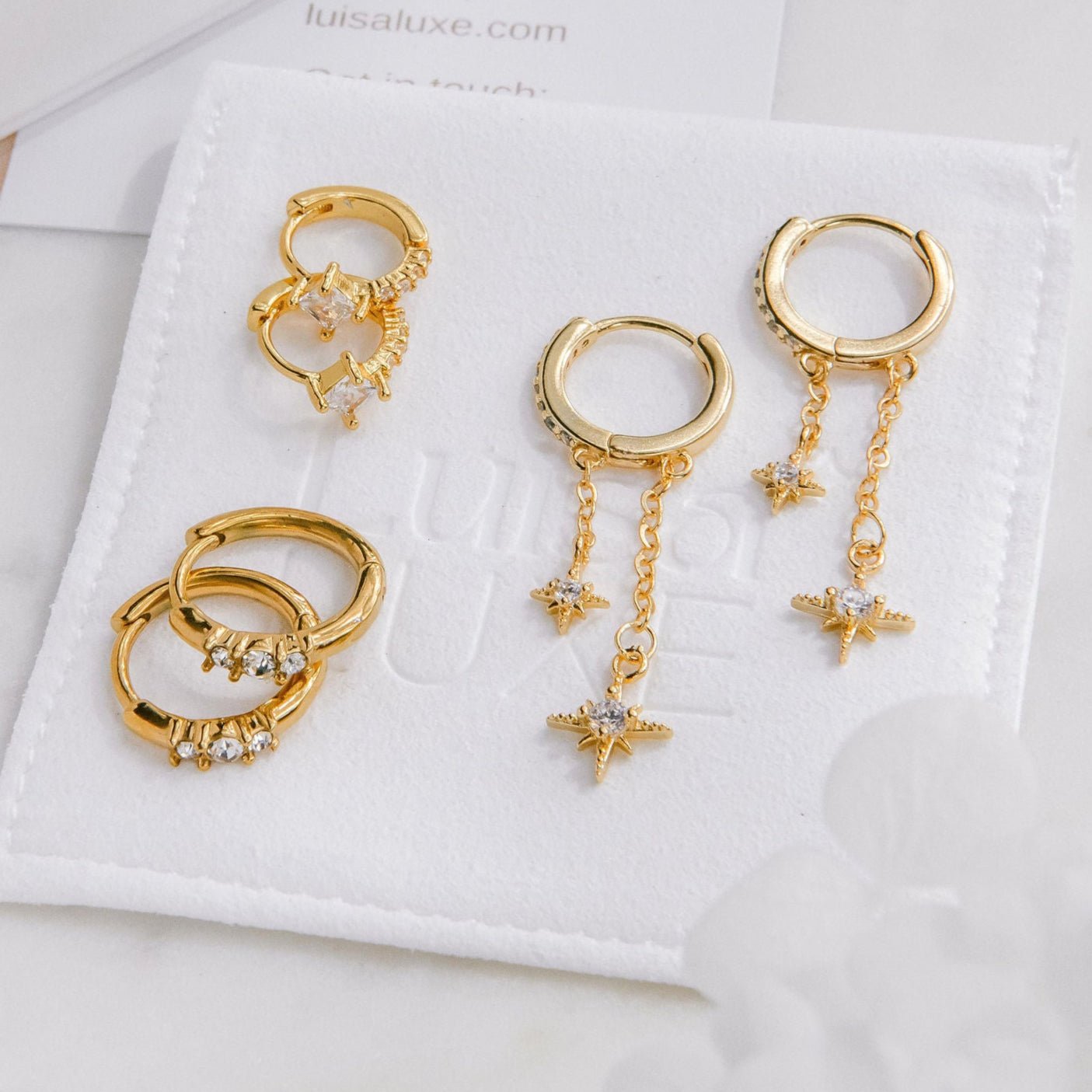 Mali Earrings - Luisa Luxe gold jewellery