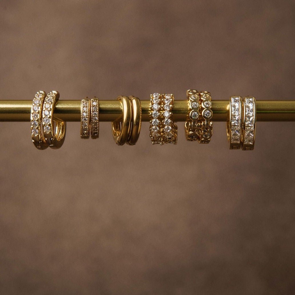 Mel Earrings - Luisa Luxe gold jewellery