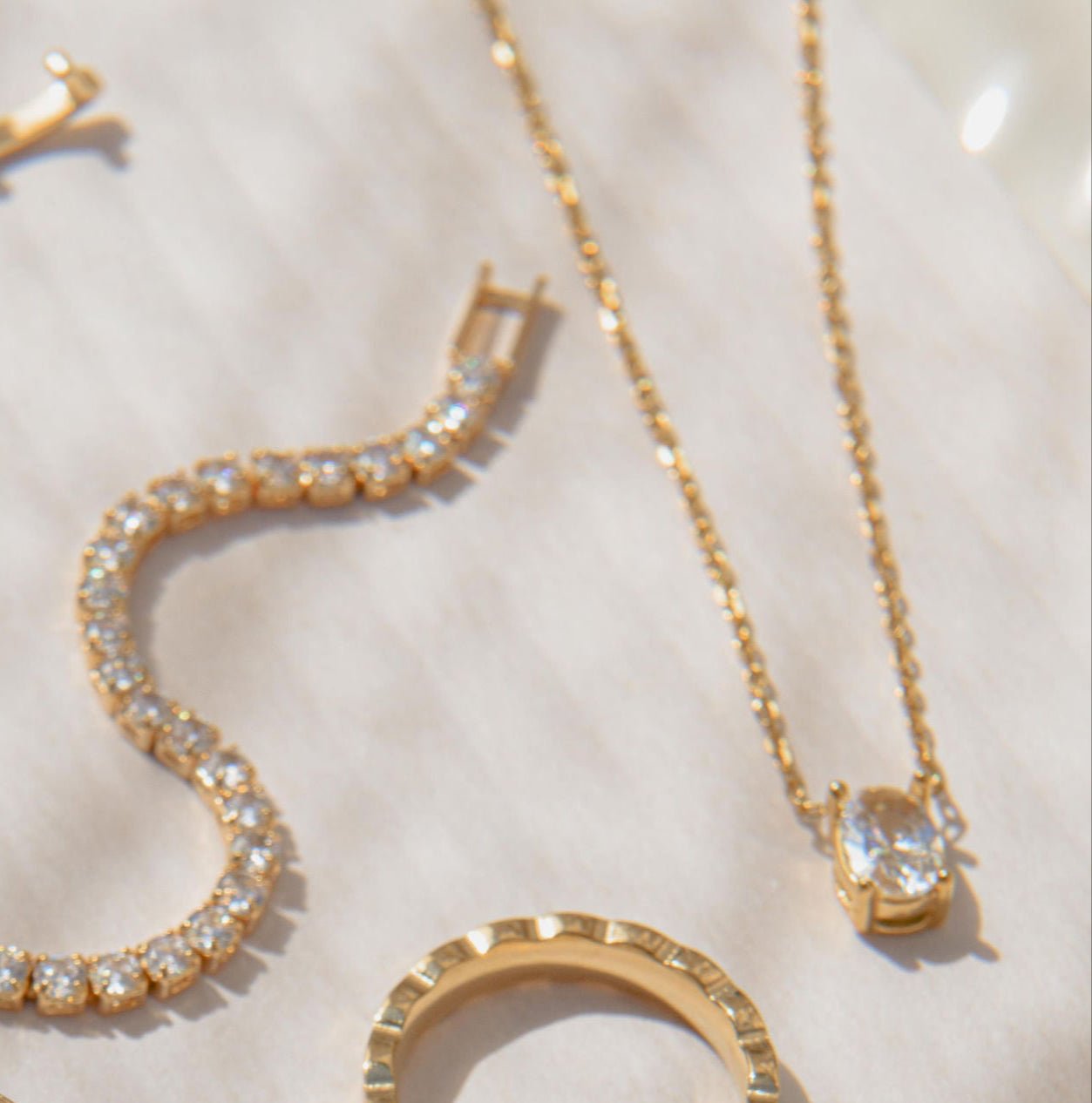 Mia Necklace - Luisa Luxe gold jewellery