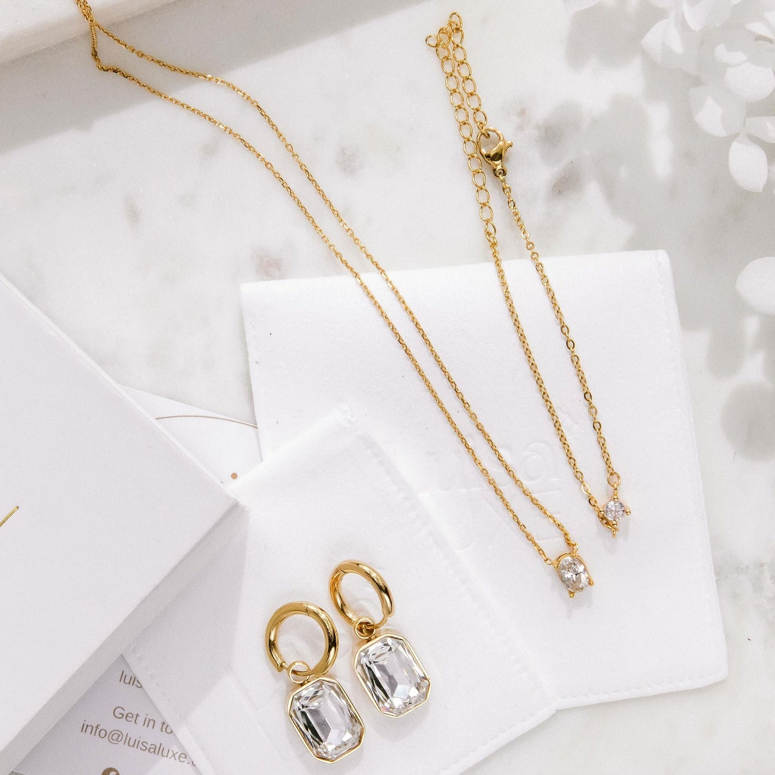 Mia Necklace - Luisa Luxe gold jewellery