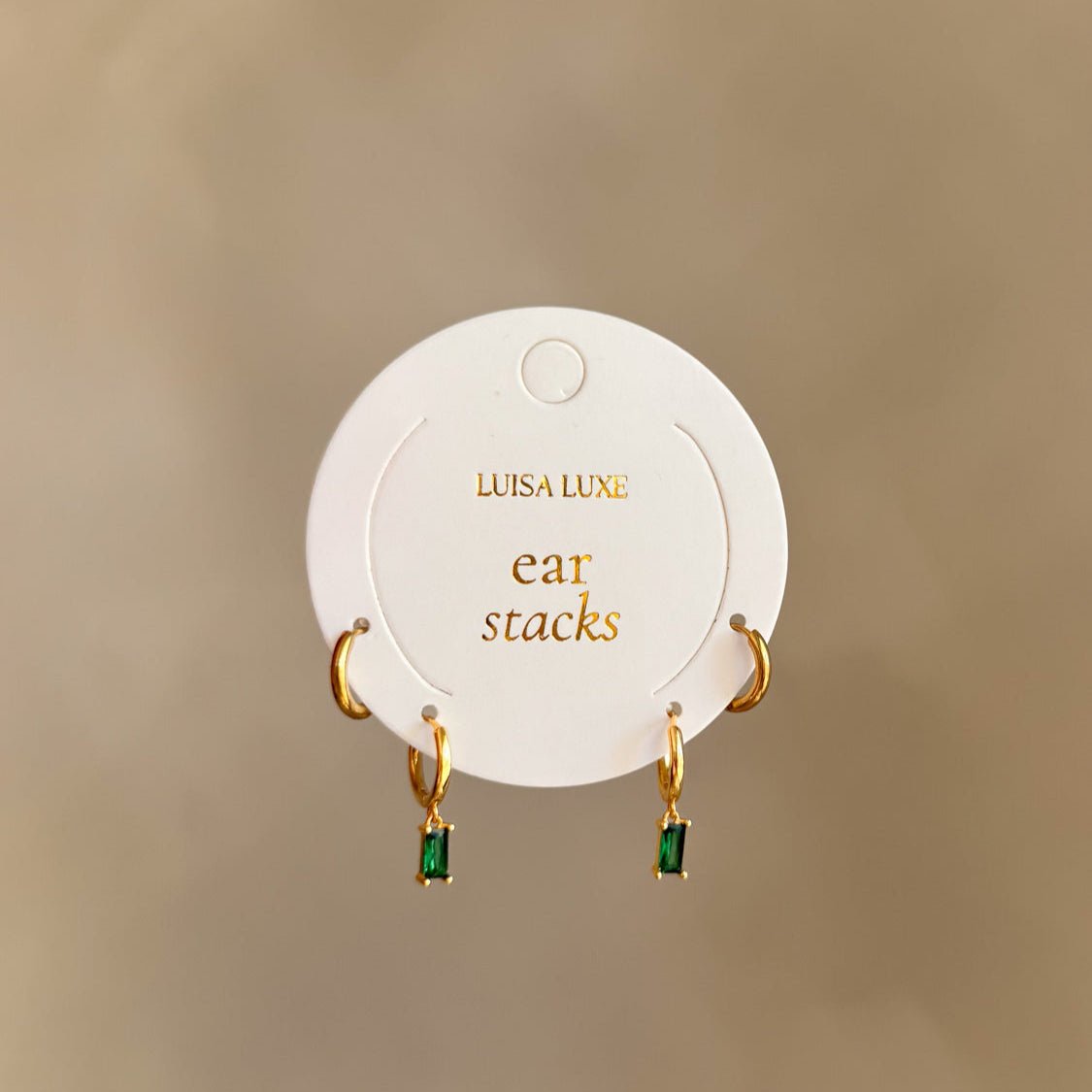Mira & Dolly Earring Stack - Luisa Luxe gold jewellery