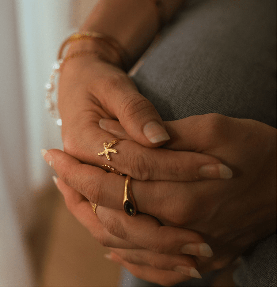 Mirage Ring - Luisa Luxe gold jewellery