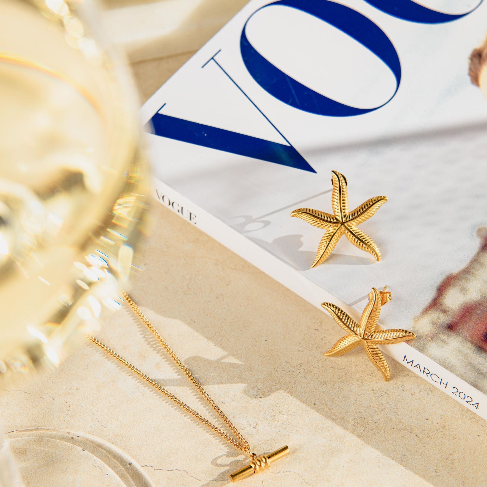 Mykonos Earrings - Luisa Luxe gold jewellery