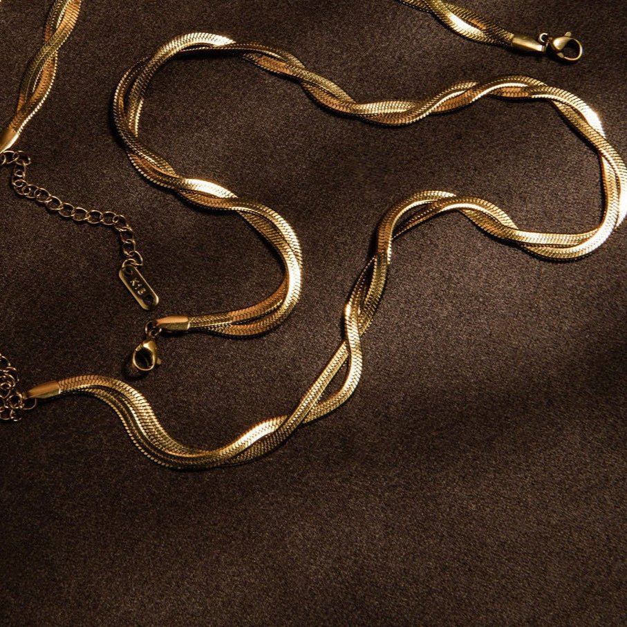 Naya Necklace - Luisa Luxe gold jewellery