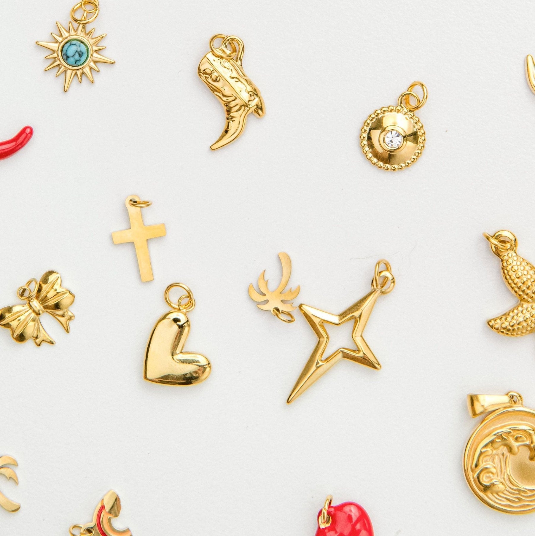 North Star Charm - Luisa Luxe gold jewellery