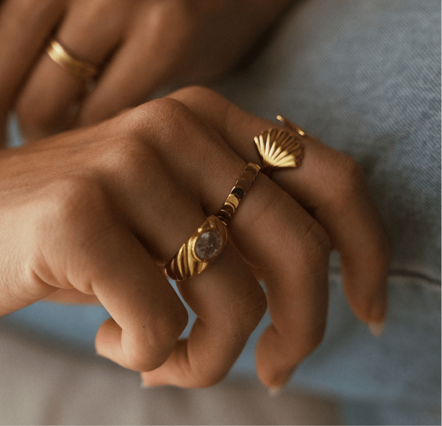 Oasis Ring - Luisa Luxe gold jewellery