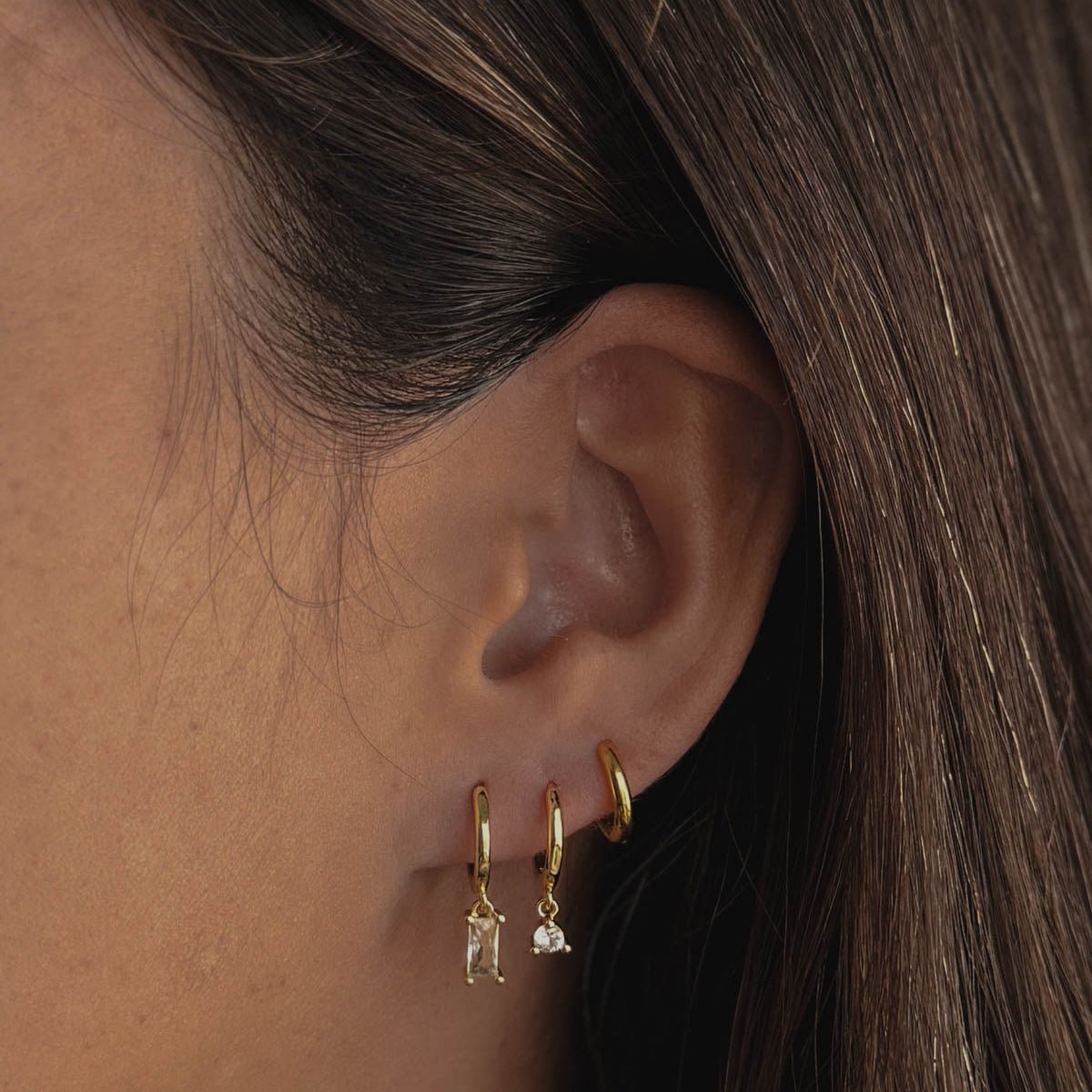 Olive, Aria & Dolly Earring Stack - Luisa Luxe gold jewellery
