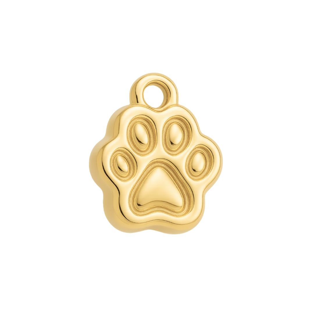 Paw Print Charm - Luisa Luxe gold jewellery
