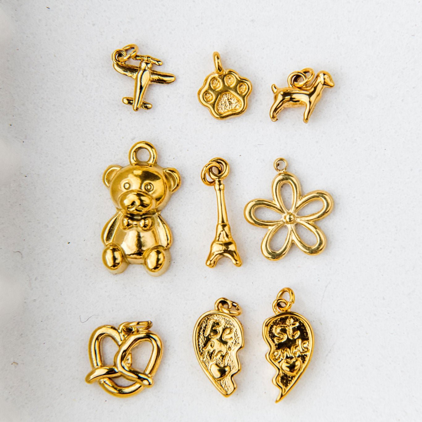 Plane Charm - Luisa Luxe gold jewellery