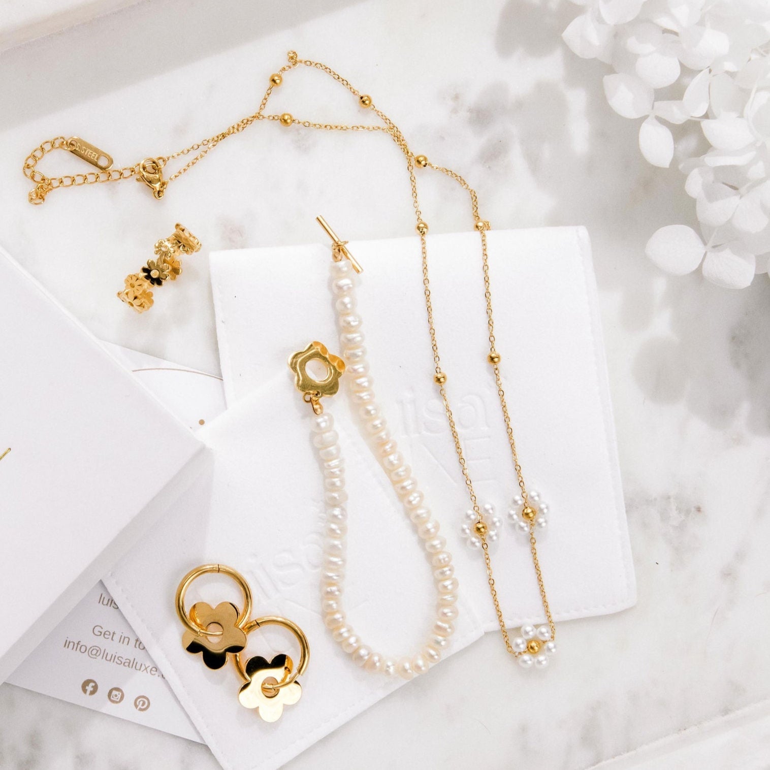 Primrose Ring - Luisa Luxe gold jewellery
