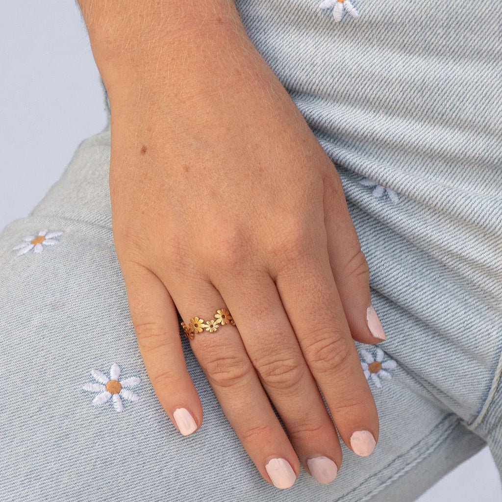 Primrose Ring - Luisa Luxe gold jewellery