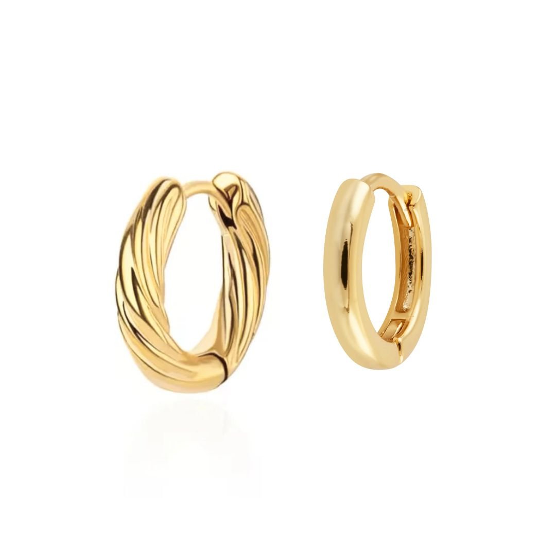 Rain & Dolly Earring Stack - Luisa Luxe gold jewellery