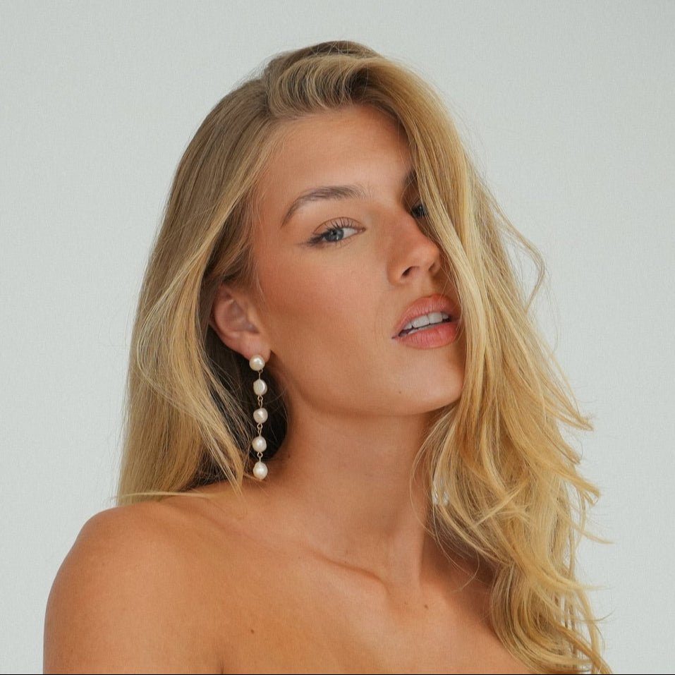 Rosie Earrings - Luisa Luxe gold jewellery