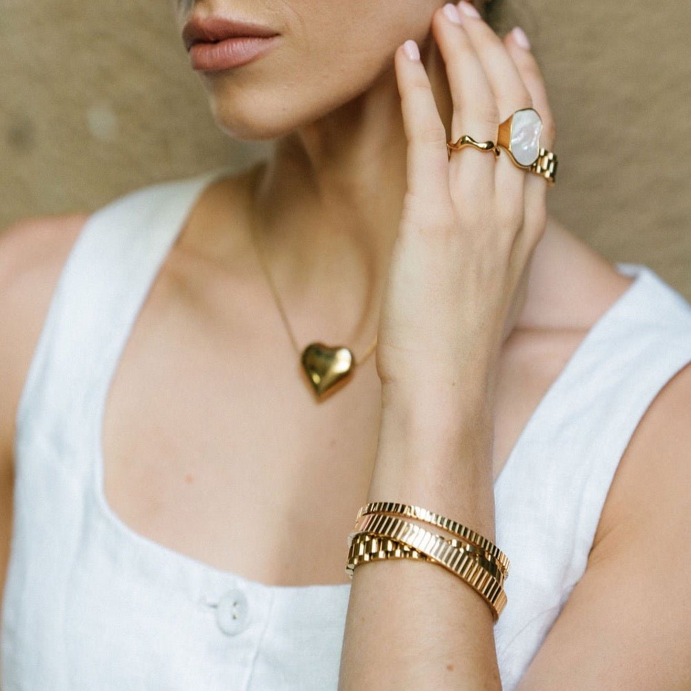 Roux Bangle - Luisa Luxe gold jewellery