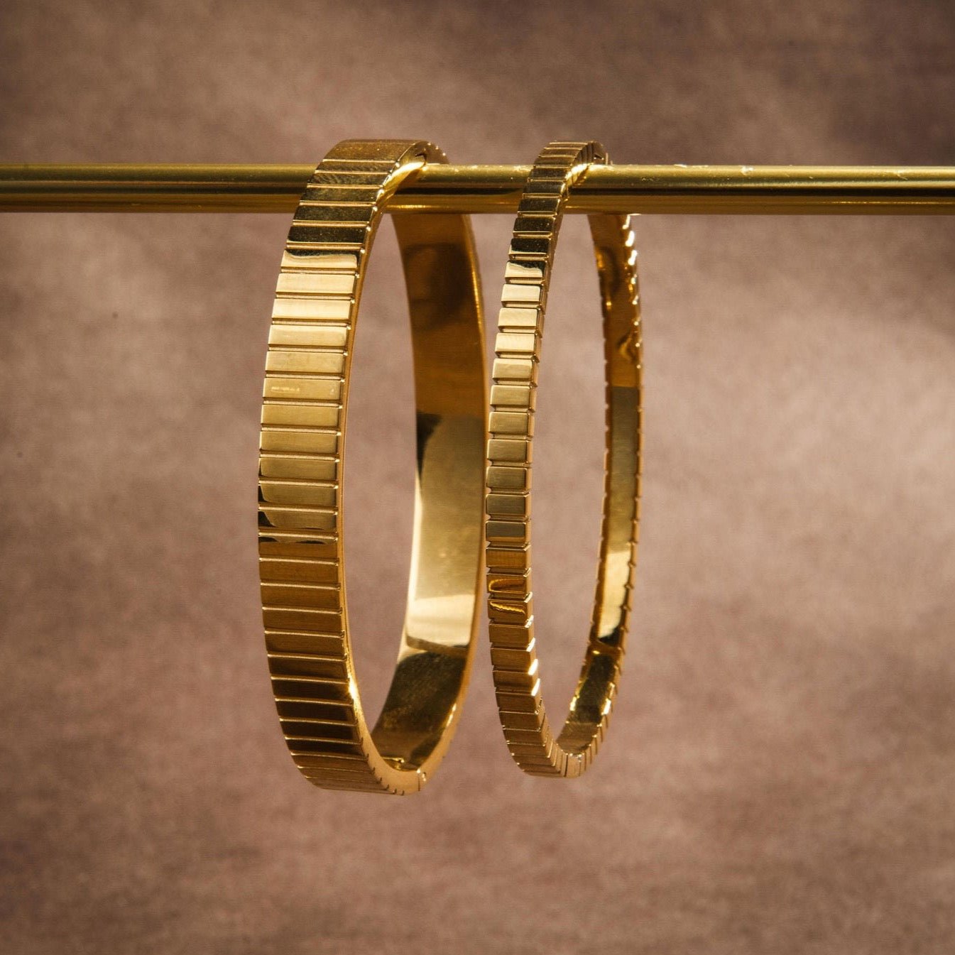 Roux Bangle - Luisa Luxe gold jewellery