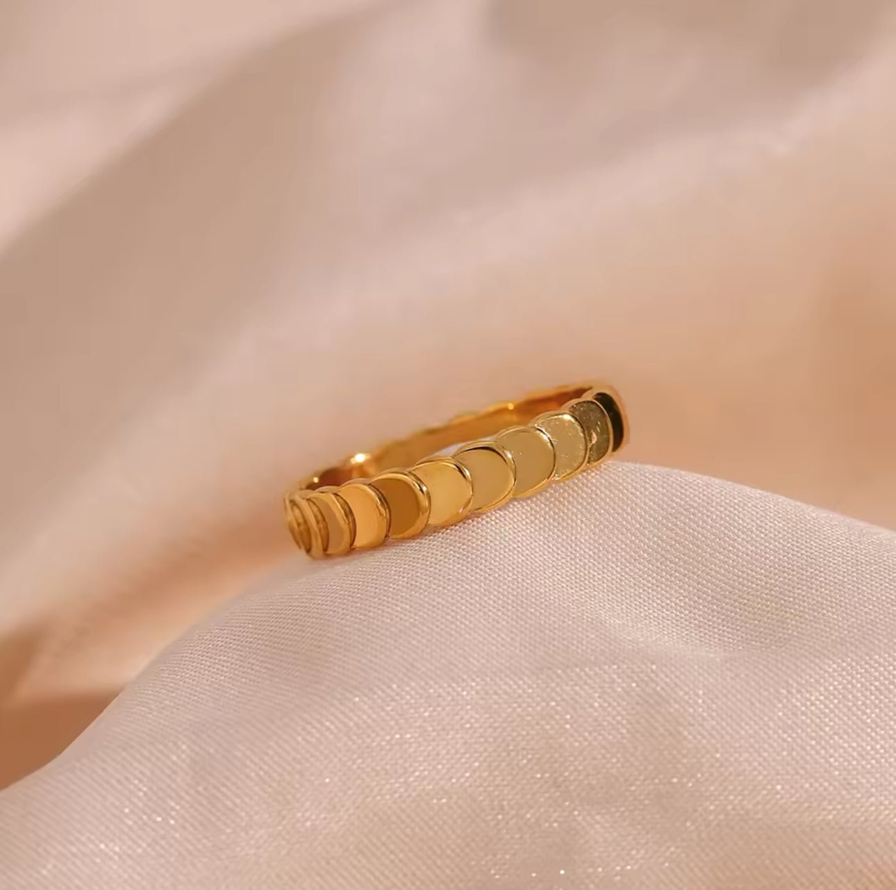 Sally Ring - Luisa Luxe gold jewellery