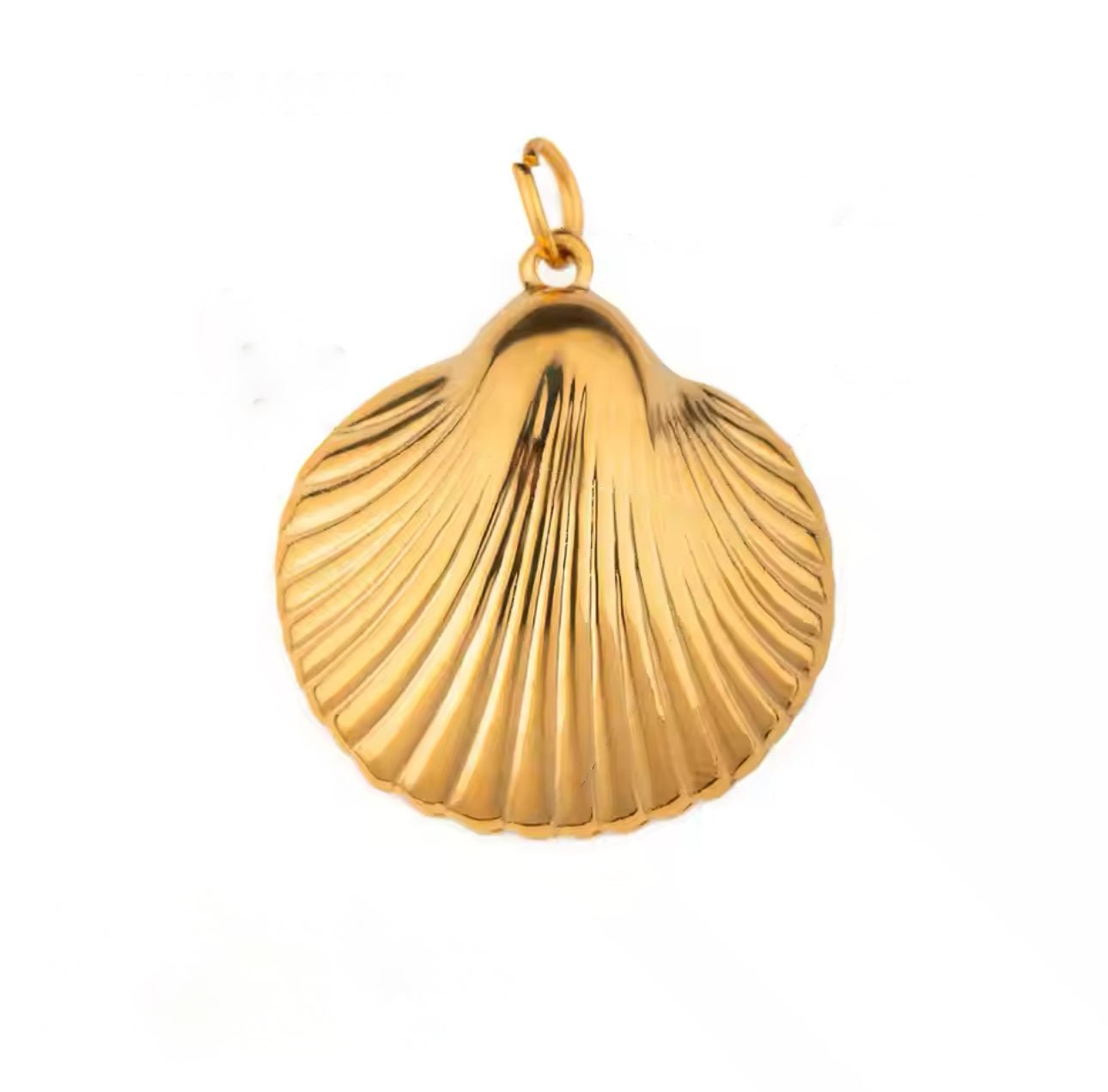 Scallop Shell Charm - Luisa Luxe gold jewellery