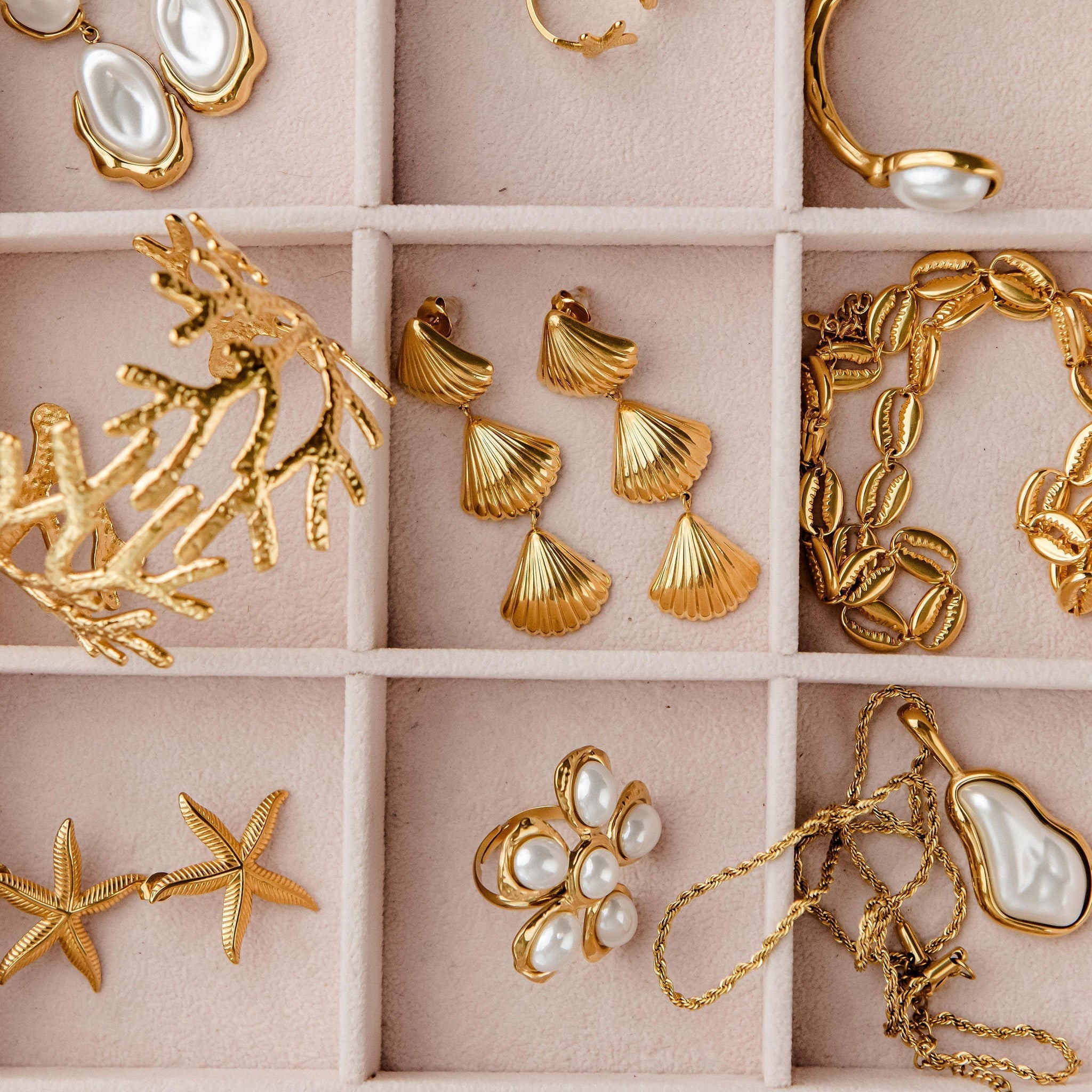Selene Earrings - Luisa Luxe gold jewellery