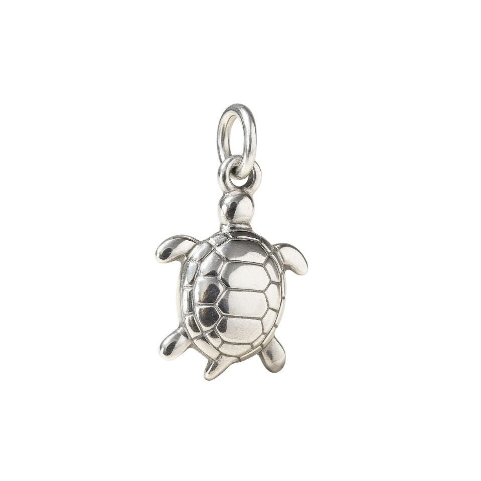 Silver Turtle Charm - Luisa Luxe gold jewellery
