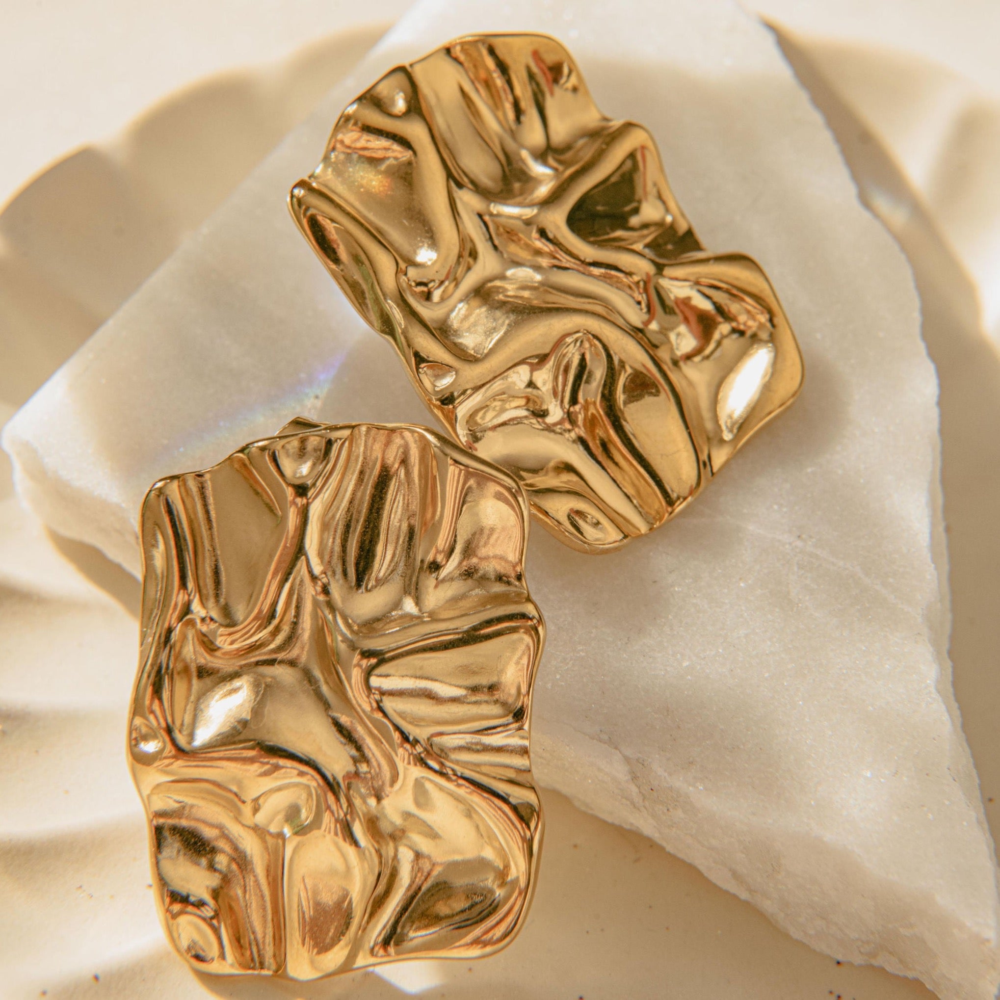 Sorrento Earrings - Luisa Luxe gold jewellery
