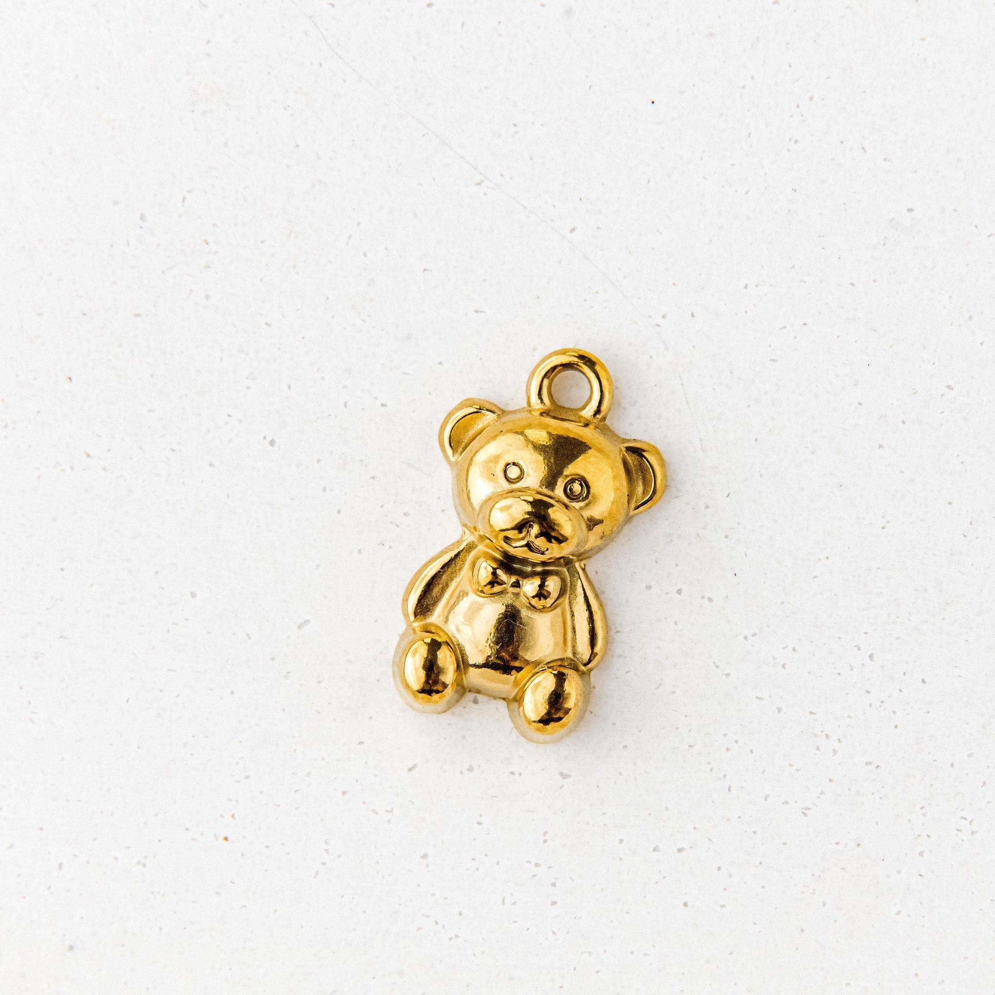 Teddy Bear Charm - Luisa Luxe gold jewellery