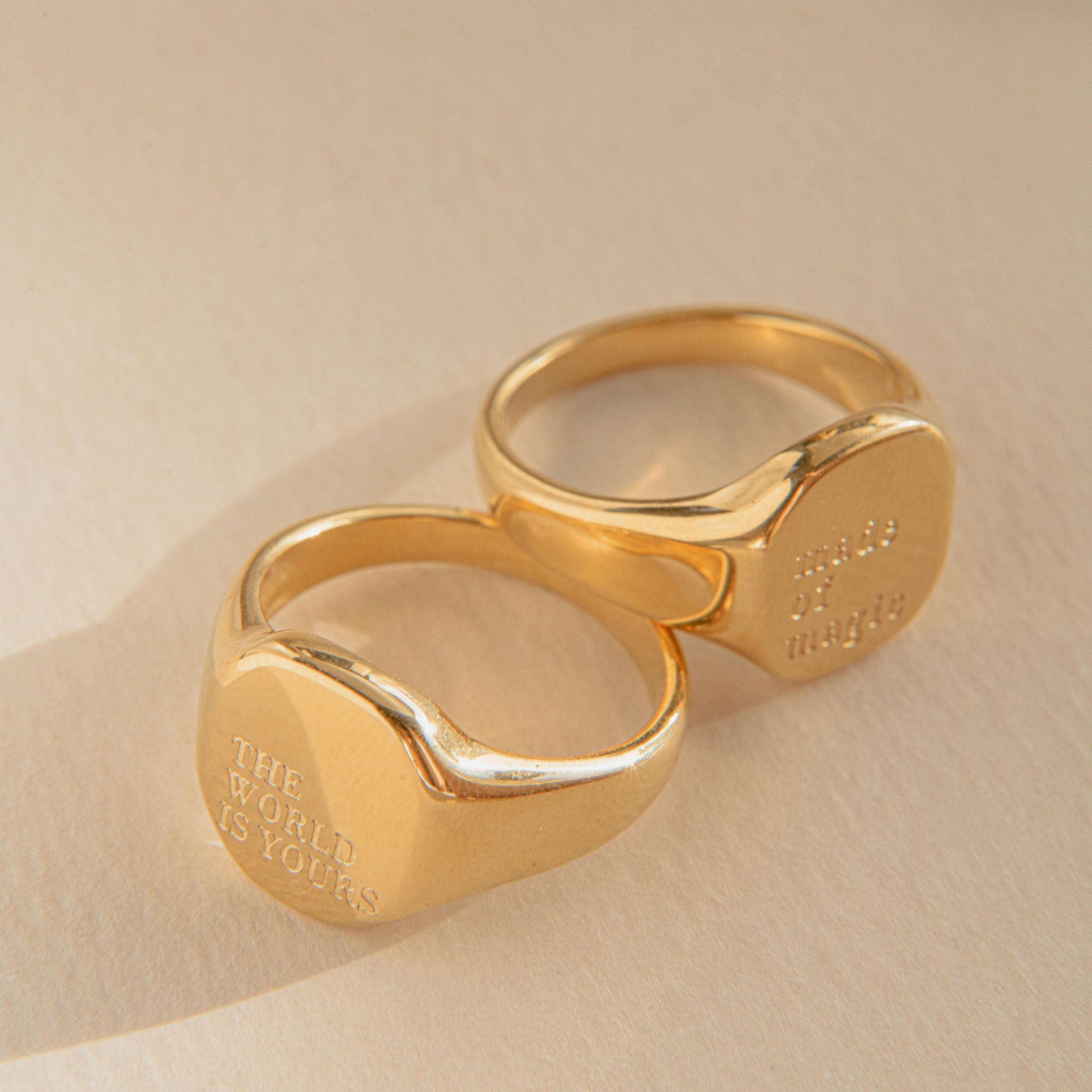 The World Is Yours Ring - Luisa Luxe gold jewellery