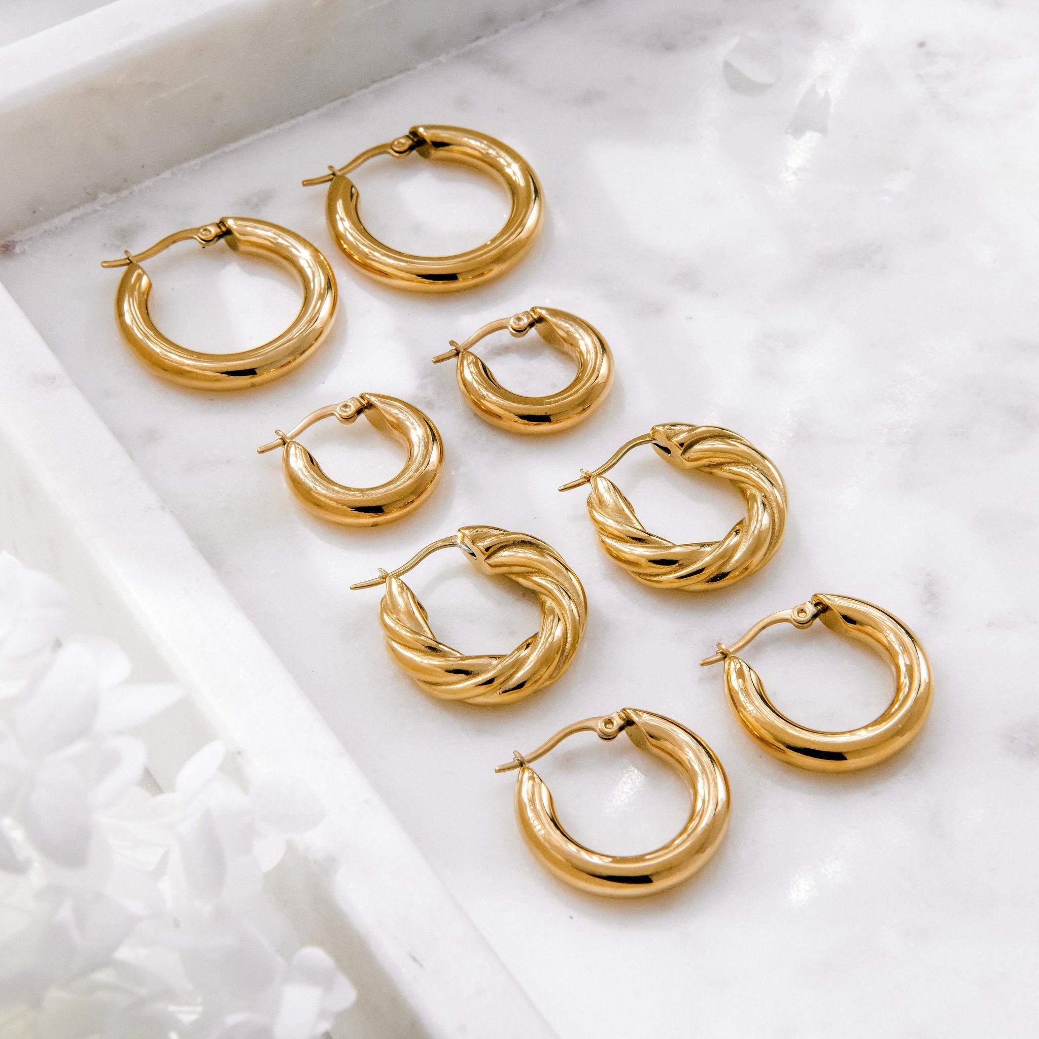 Willa Earrings - Luisa Luxe gold jewellery