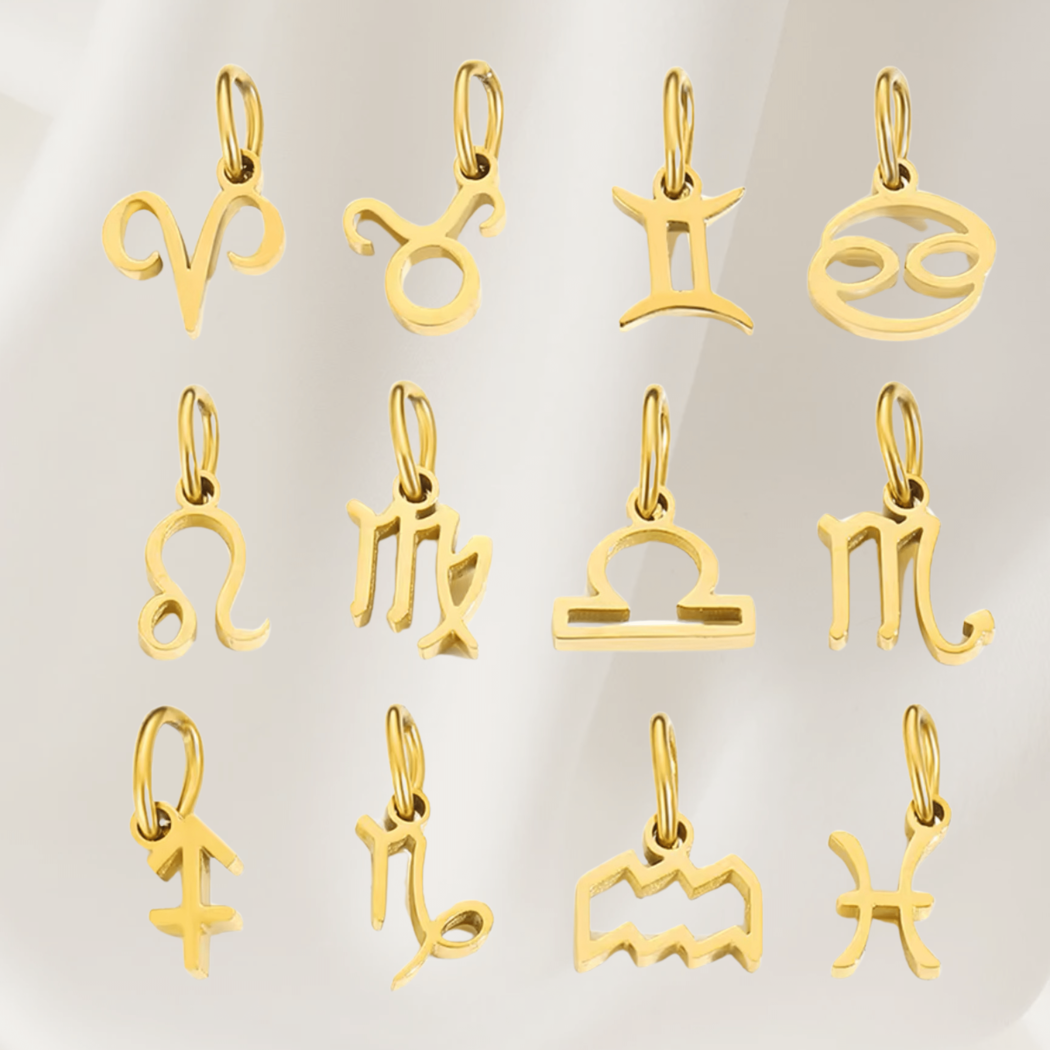 Zodiac Charms - Luisa Luxe gold jewellery