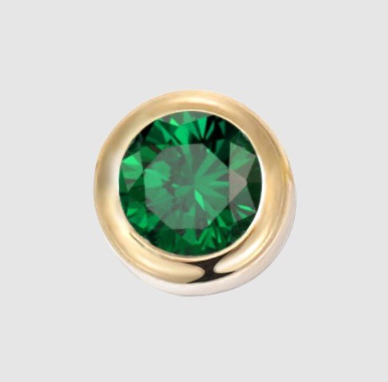 Birthstone Charm - Luisa Luxe gold jewellery