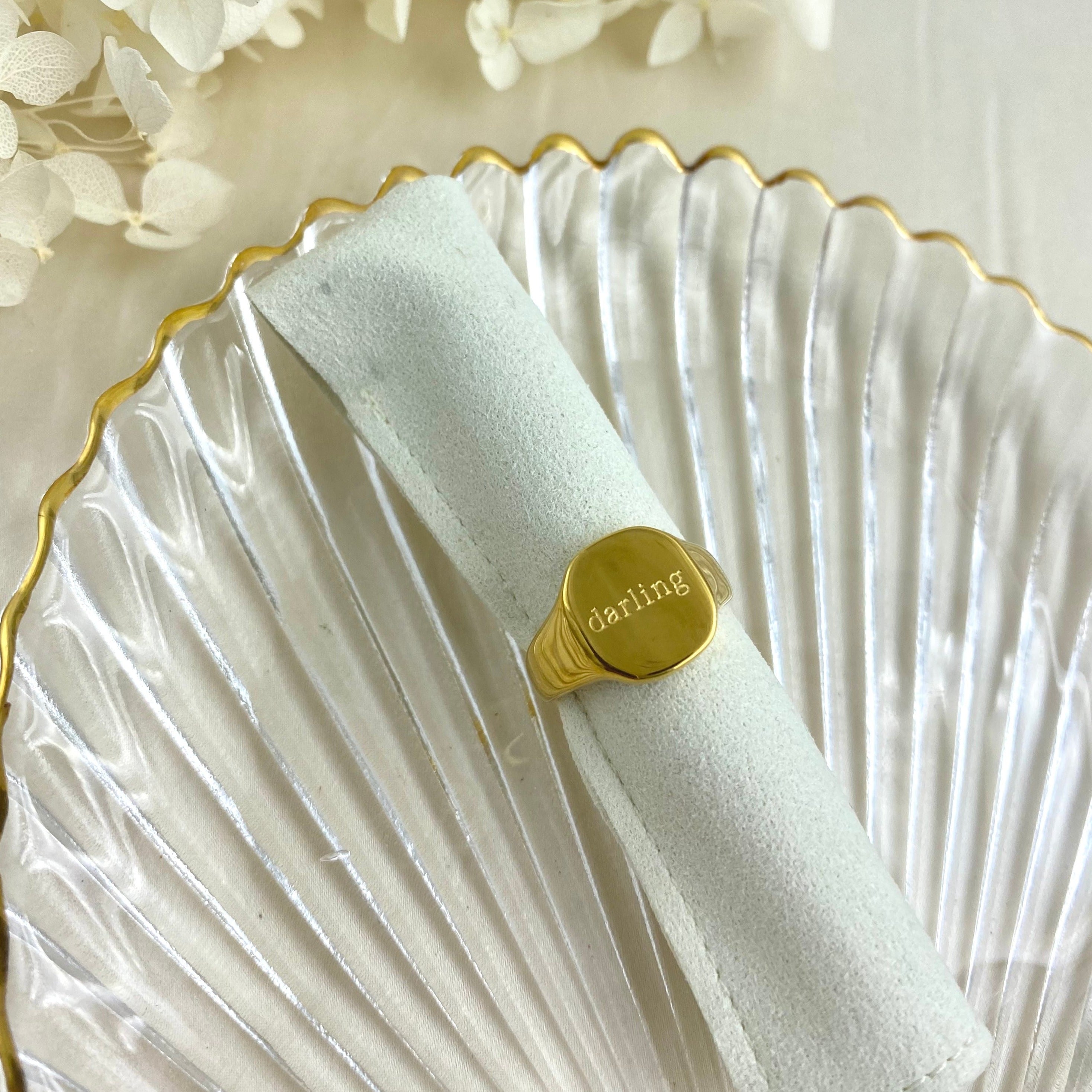 Darling Ring - Luisa Luxe gold jewellery