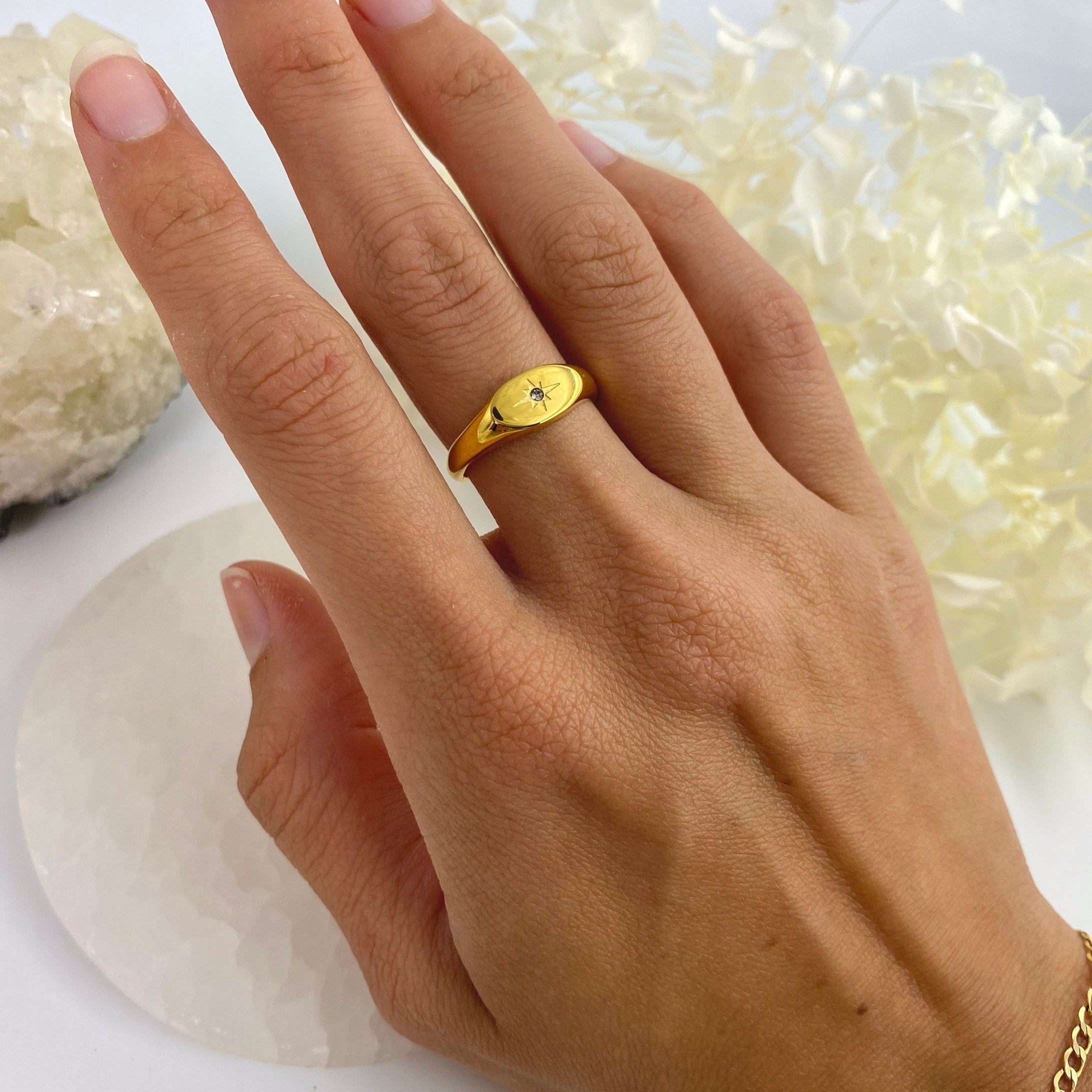 Harper Ring - Luisa Luxe gold jewellery