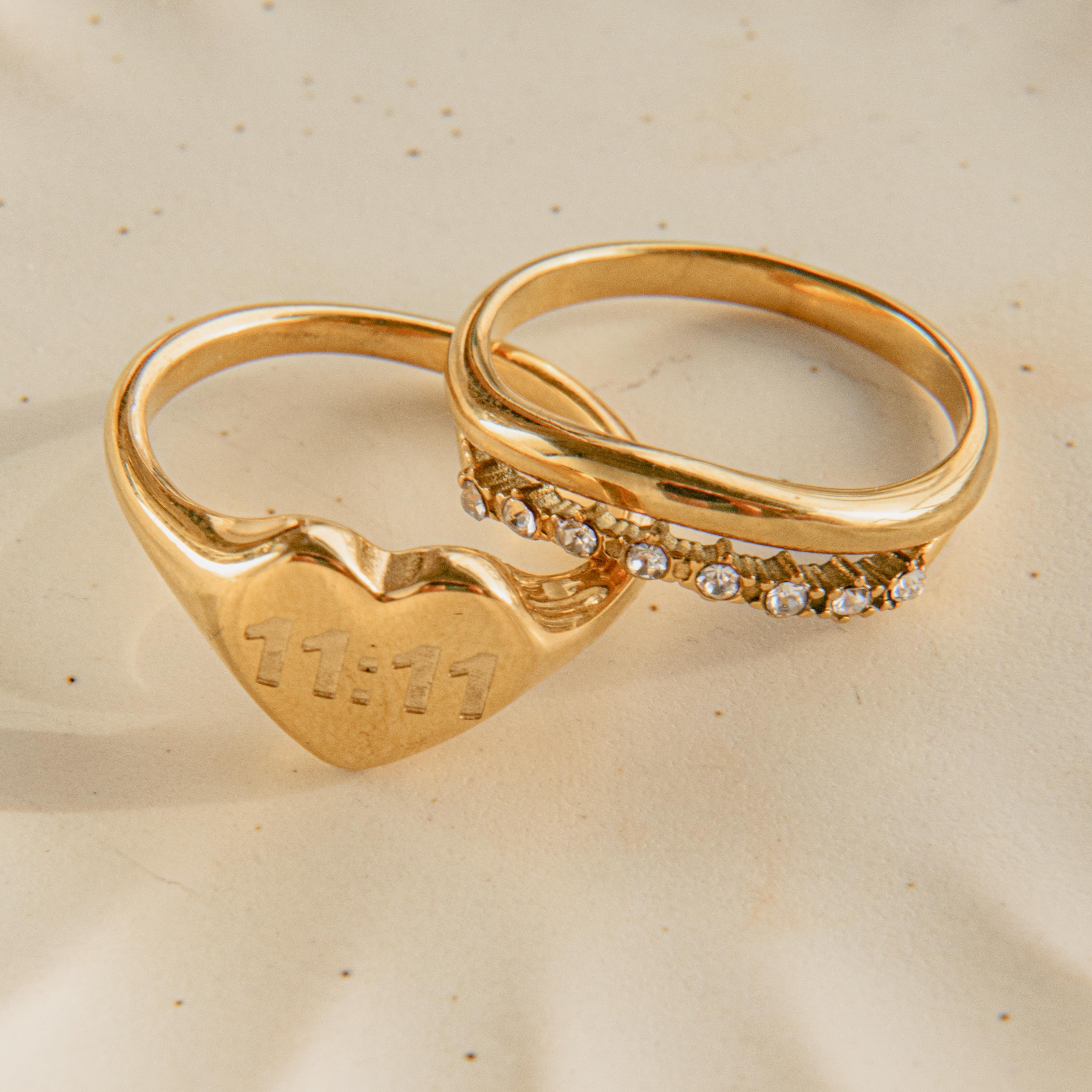 11:11 Ring - Luisa Luxe gold jewellery
