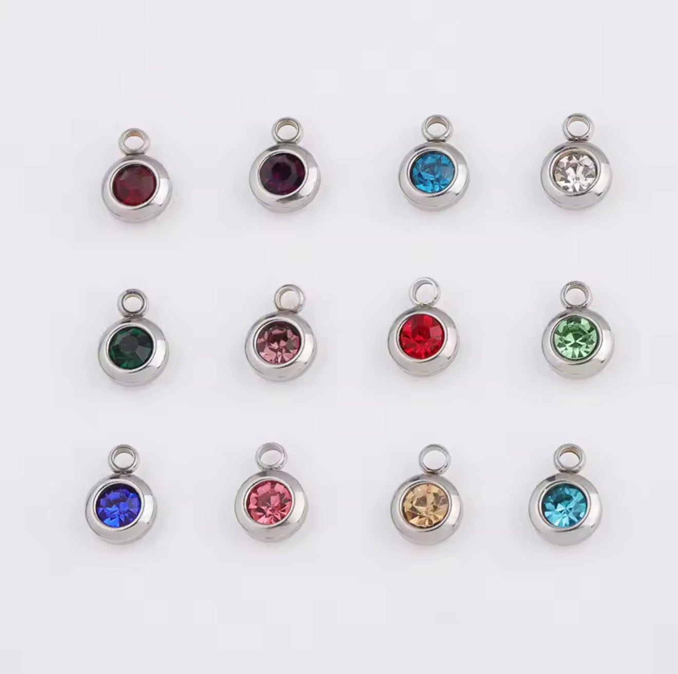 Mini Birthstone Charm