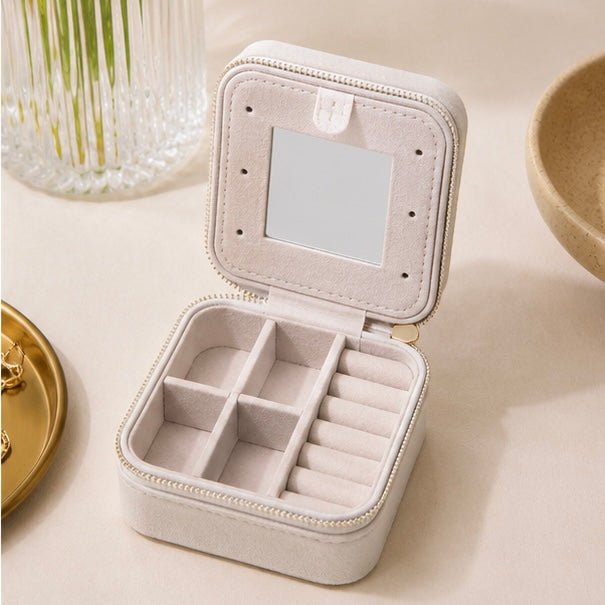 Travel Ivory Jewellery Box - Luisa Luxe gold jewellery