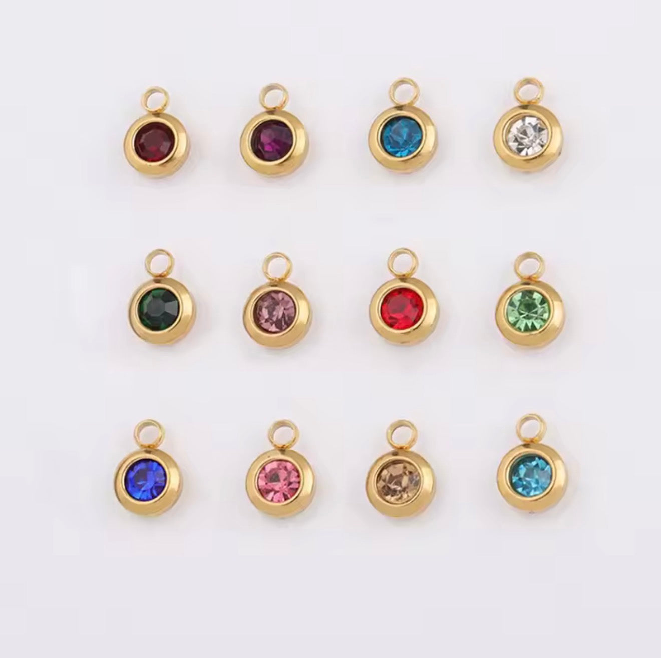 Mini Birthstone Charm