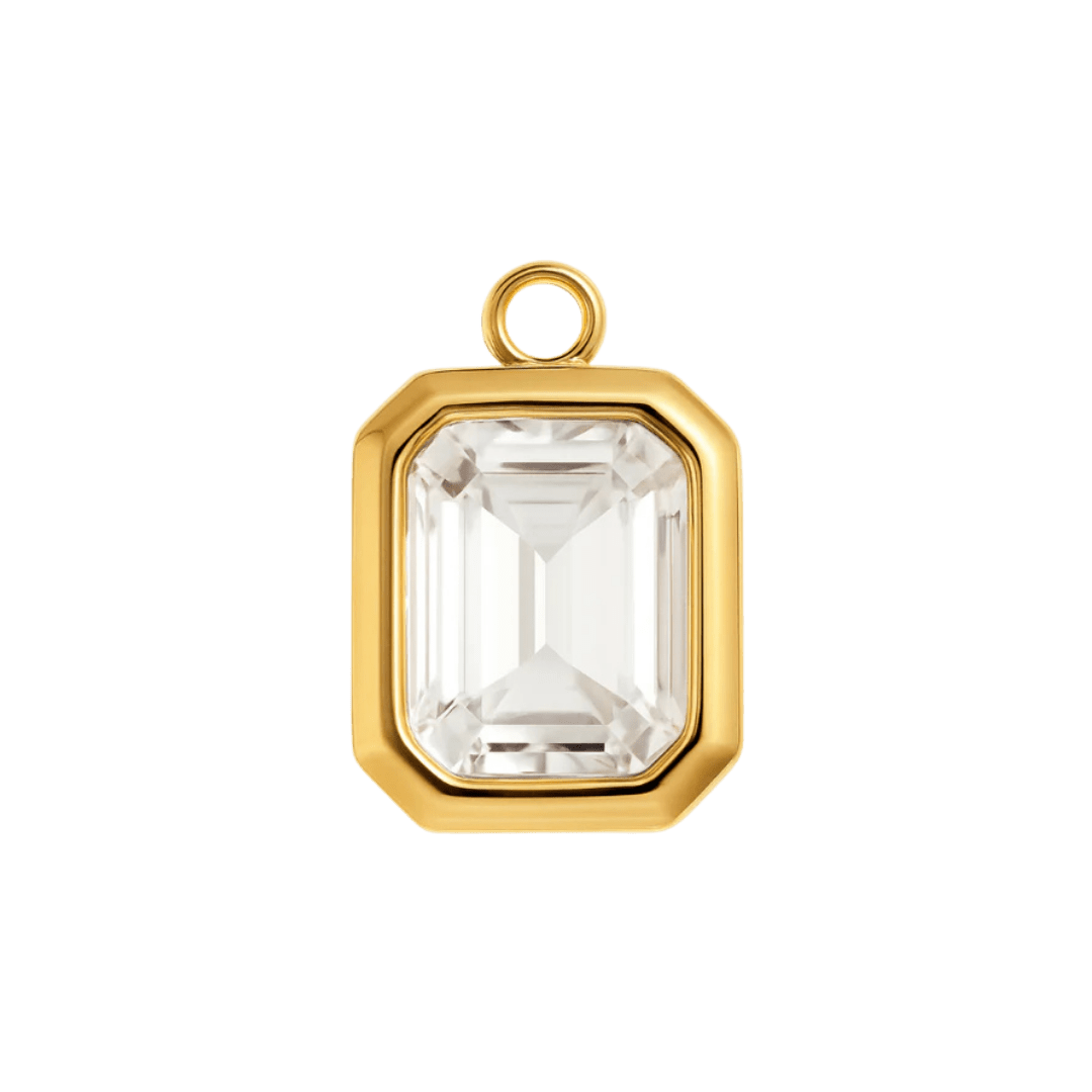 Pendant Birthstone Charm - Luisa Luxe gold jewellery