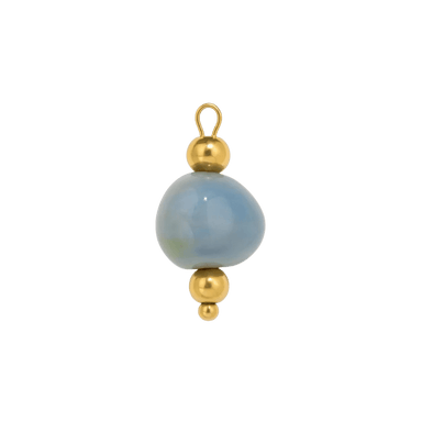 Blue Bead Charm